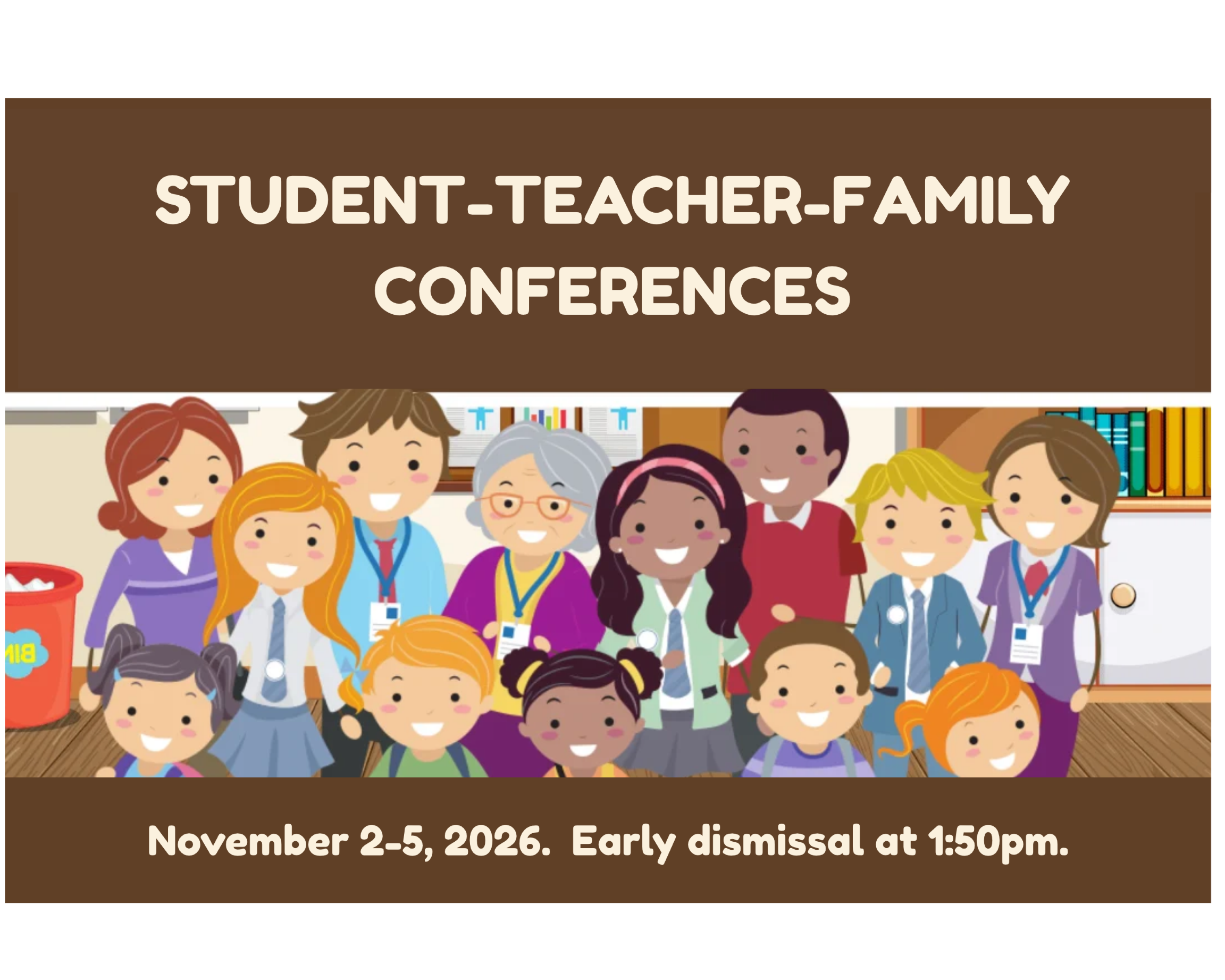 Family and Teacher picture